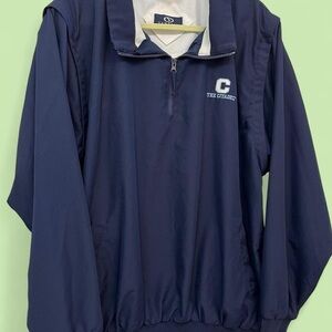 Vintage The Citadel Collegiate Logo Windbreaker Jacket